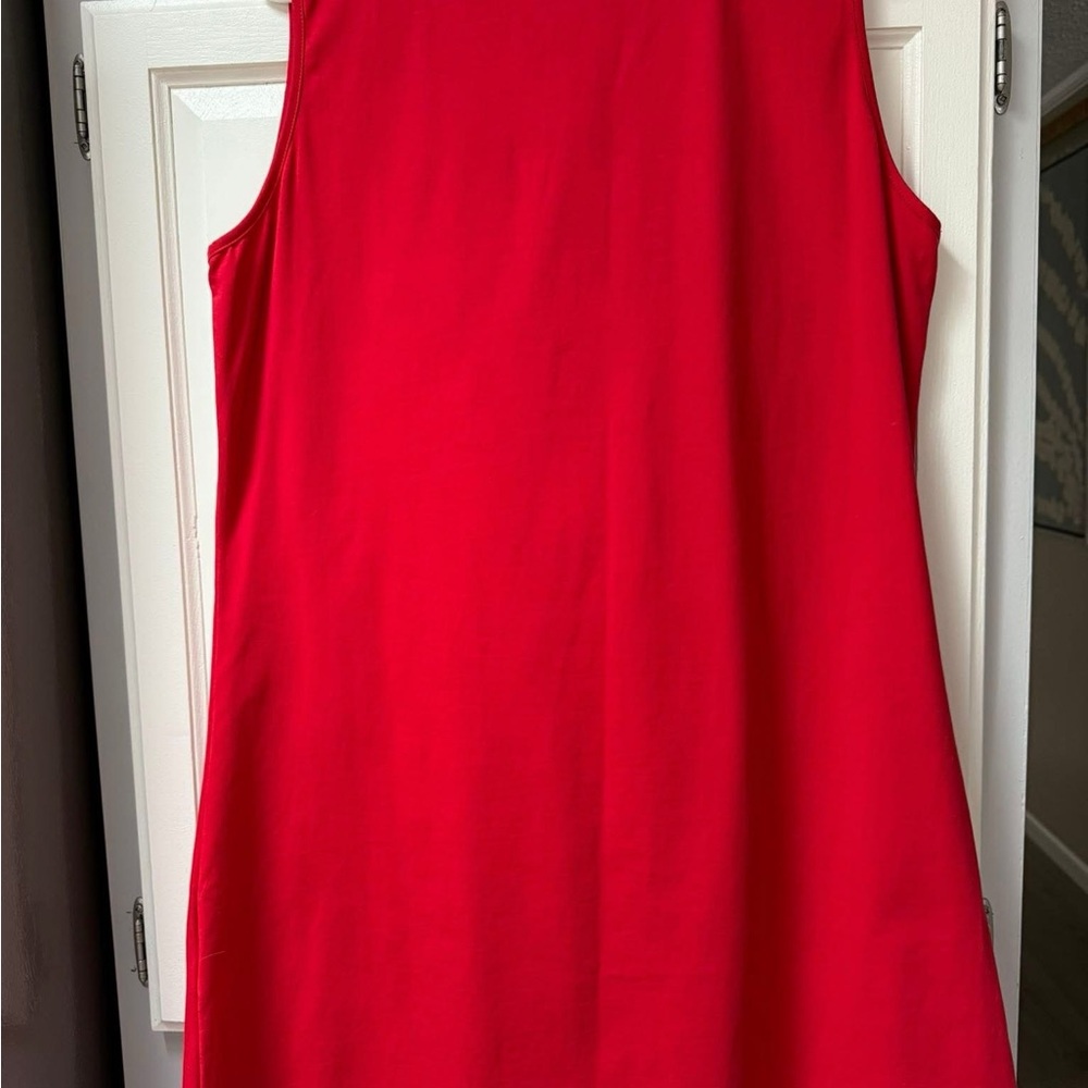 QUEEN OF SPARKLES Red Mini Dress. Size Large. NWT. Budweiser - Picture 4 of 4
